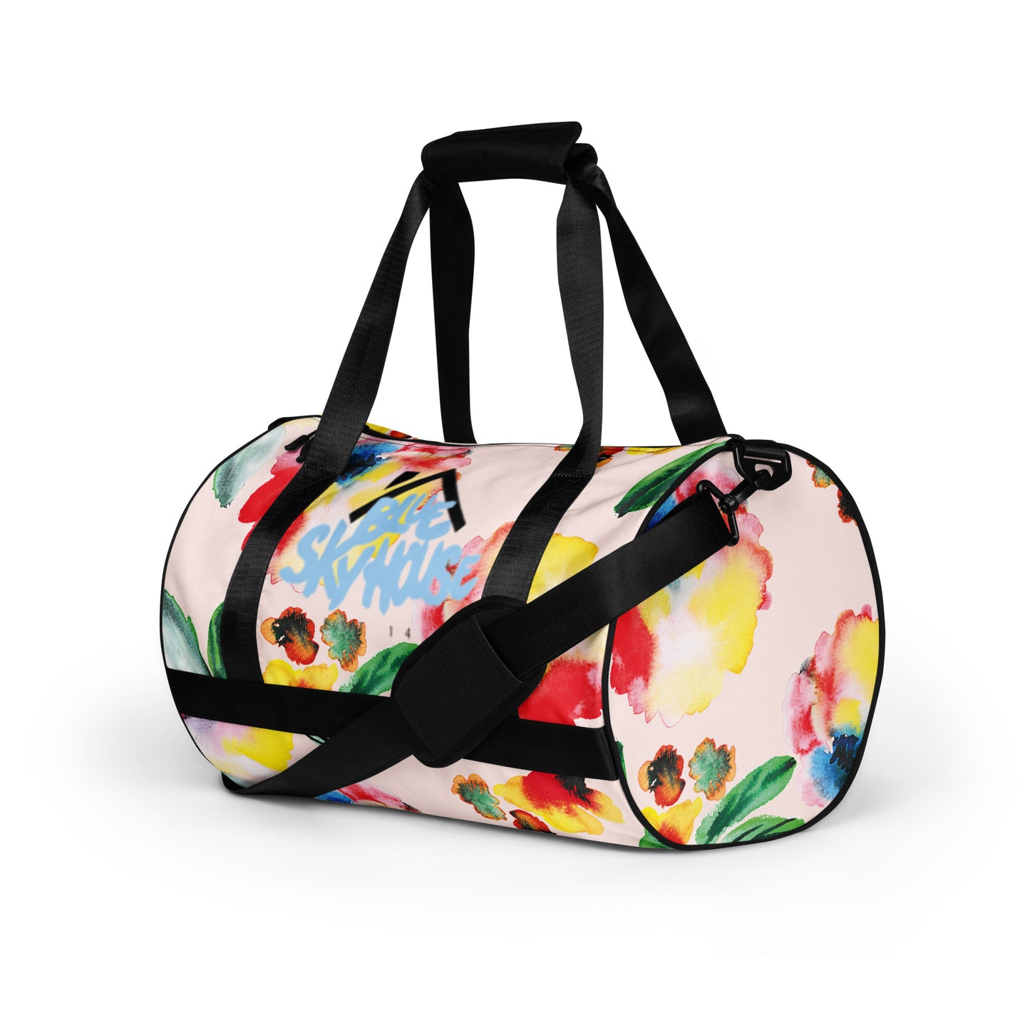 Blue Sky House - S (Floralscent Tropic) Gym Bag