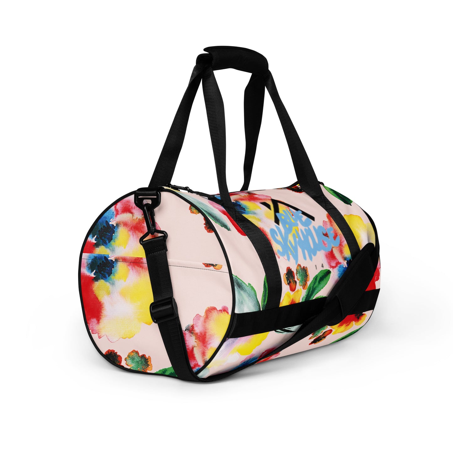 Blue Sky House - S (Floralscent Tropic) Gym Bag